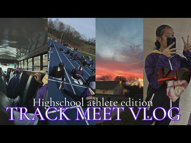 HIGH SCHOOL TRACK MEET VLOG! | West Virginia 2023 + new pr 