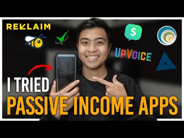 I Tried PASSIVE INCOME Apps (Honeygain, Reklaim, Survey Junkie, etc.)