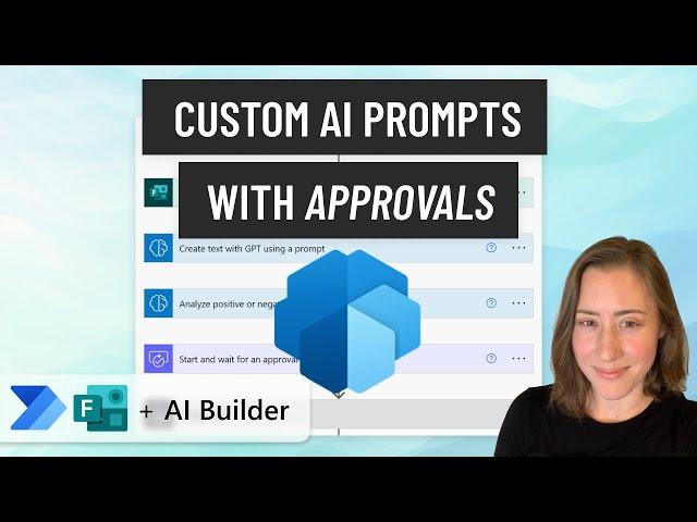 Run an AI Prompt in Automation with an Approval Process in Power Automate