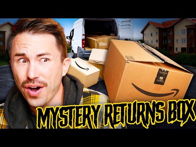 Unboxing a $35 AMAZON MYSTERY BOX & Getting WAY MORE Than We Paid!