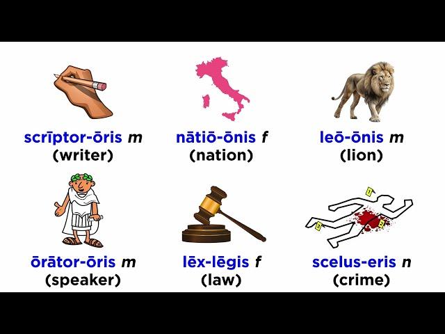 Third Declension Nouns in Latin Part 1: Imparisyllabic Nouns