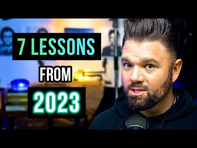 Josh Trent | Wellness + Wisdom: Top 7 Lessons Learned In 2023