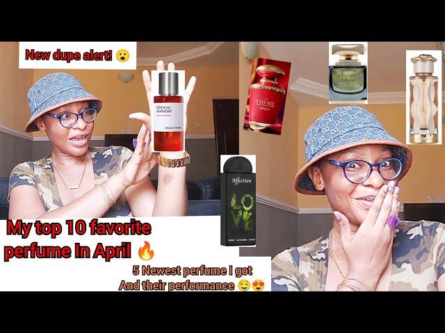 MY TOP 10 FAVORITE PERFUME IN APRIL 2024! NEW PERFUME IN MY COLLECTION #perfume #top10