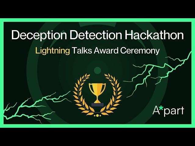 Deception Detection Research Lightning Talks