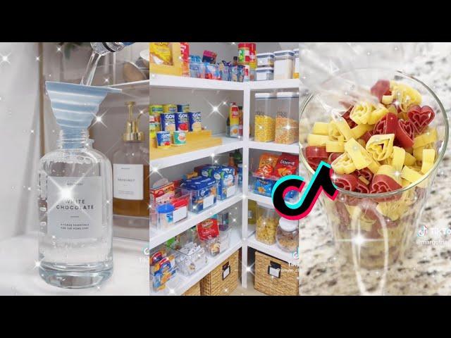 kitchen refill and restock tiktok compilation 