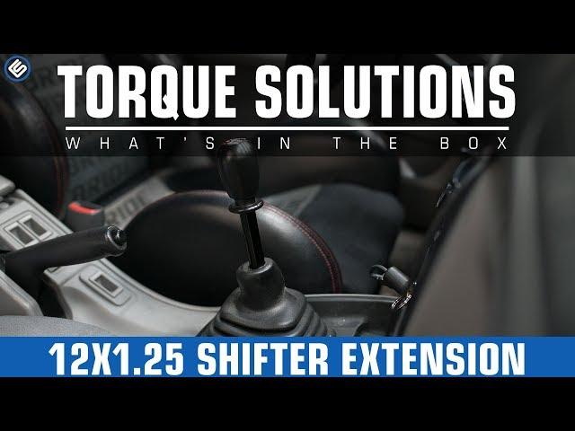 Torque Solutions 3in 12X1.25 Shift Extender