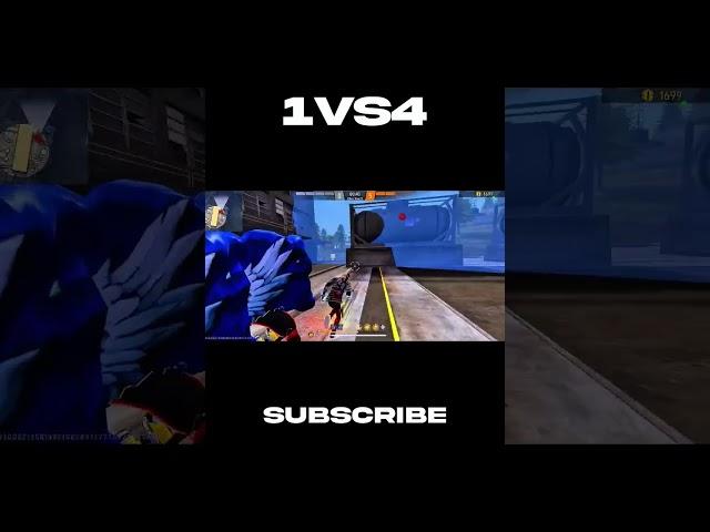sourav gaming 1vs4#freefire# game play ##