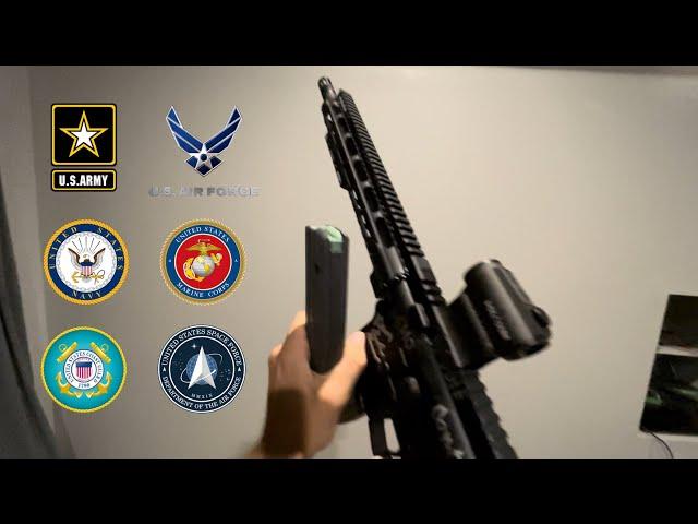 How the Different Military Branches Reload