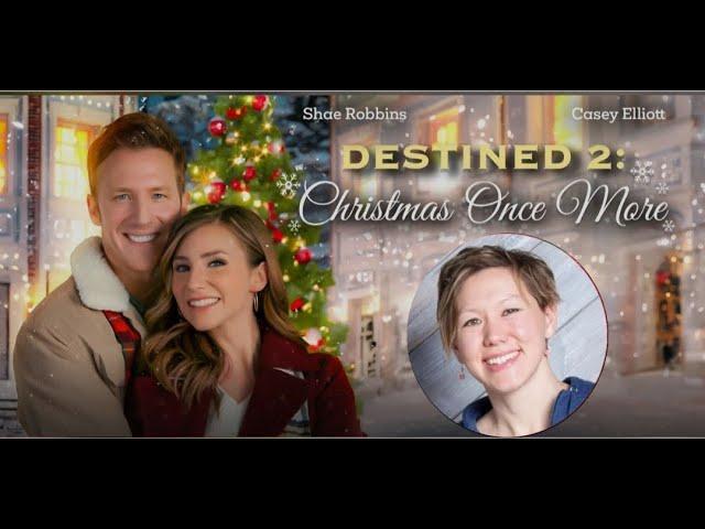 Instagram Live with Brittany Wiscombe, the writer and director of Destined 2: Christmas Once More