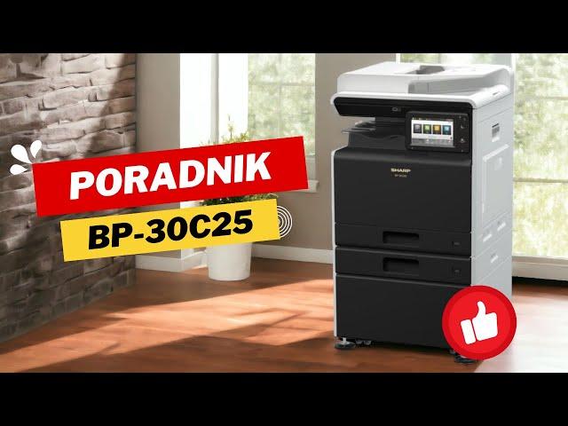 Urządzenie Wielofunkcyjne Sharp BP-30C25  [Poradnik]  | Netland Computers