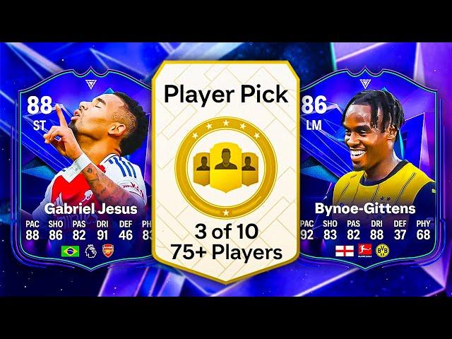 3 OF 10 75+ PLAYER PICKS!  FC 25 Ultimate Team