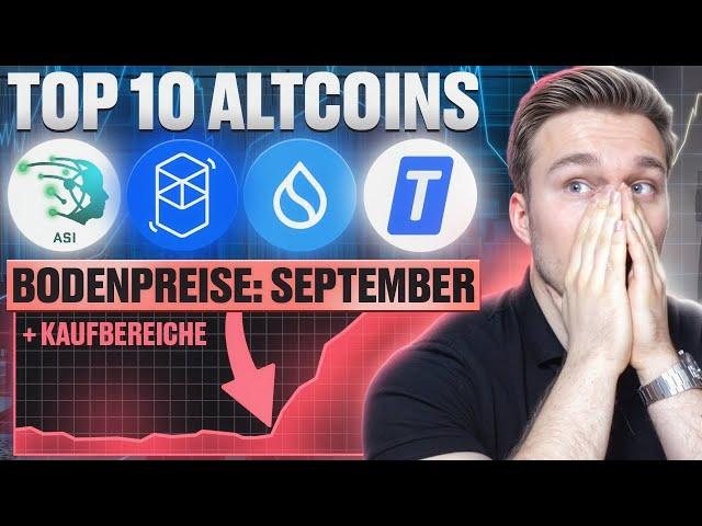 Top 10 stark UNTERBEWERTETE Altcoins für den BULLRUN 2025 + Kaufbereiche