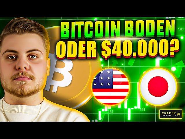 BITCOIN BODEN oder $40.000? #trading #bitcoin