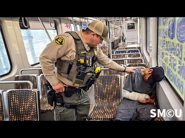 Metro Sweep in Santa Monica: Deputies, Mental Health Teams, and Security Ensuring Passenger Safety