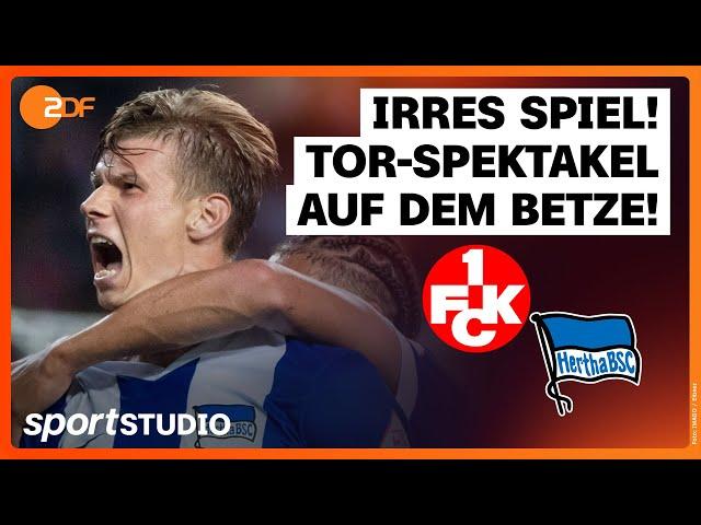 1. FC Kaiserslautern – Hertha BSC | 2. Bundesliga, 4. Spieltag Saison 2024/25 | sportstudio