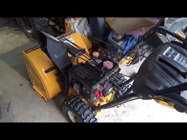 Snow Blower to slush pump upgrade, Cub Cadet 524 is now amazing!,