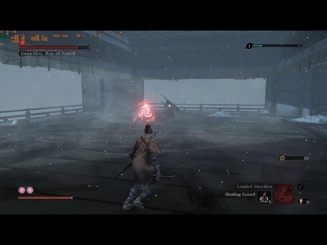 Cheesing Genichiro Ashina with Shadowrush