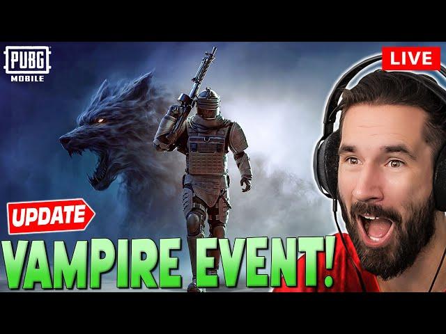 NEW Vampire Vs. Werewolf Event! Best Squad Wins In New Update  PUBG MOBILE