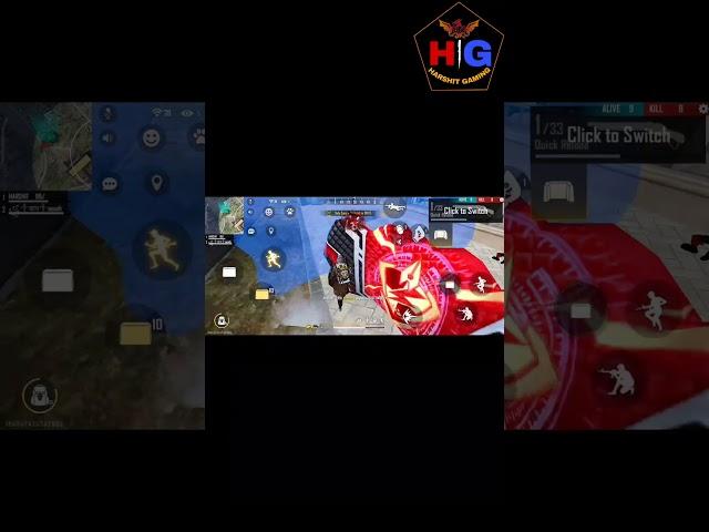 THIS IS AN AMAZING MONTAGE. HARSHIT GAMING!!! GARENA FREE FIRE. #shorts#short