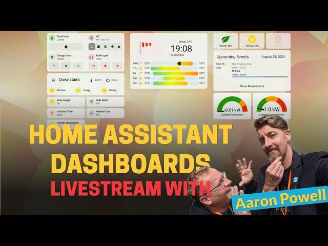 Creating Home Assistant Dashboards with Aaron Powell