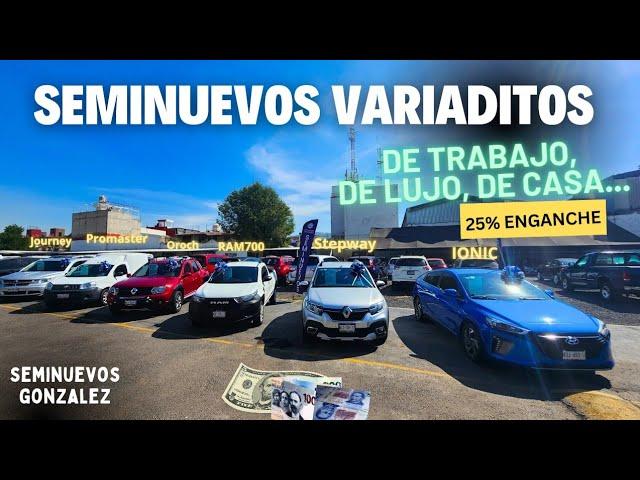 Autos donde hay Credito para Comprarlos! Autos Seminuevos para tus necesidades Seminuevos Gonzalez