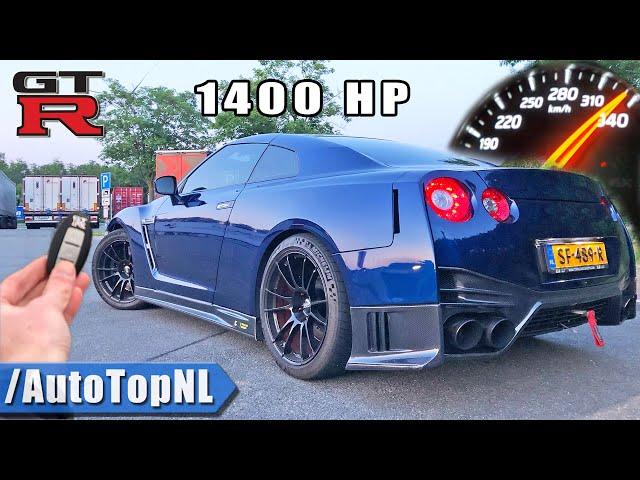 1400HP NISSAN GTR Total Car Concept *337km/h* REVIEW on AUTOBAHN by AutoTopNL