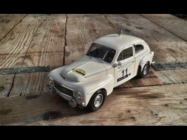 Volvo PV544 miniature scale model car