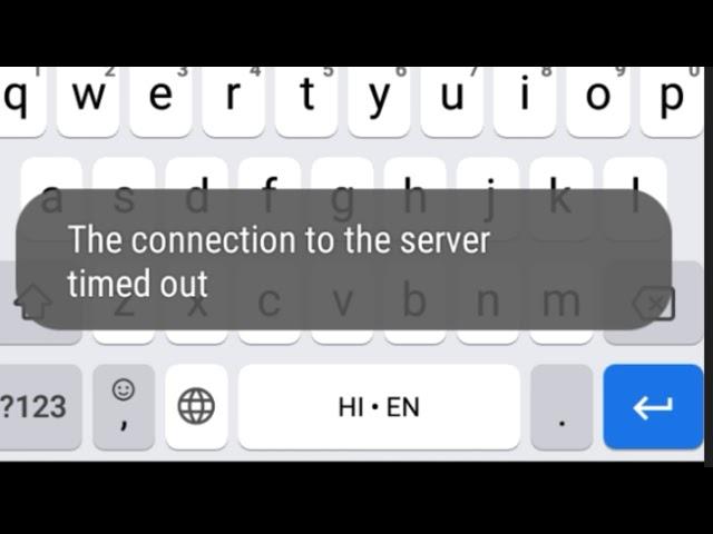 the connection to the server timed outconnection timed out error | servertimedoutpubg server