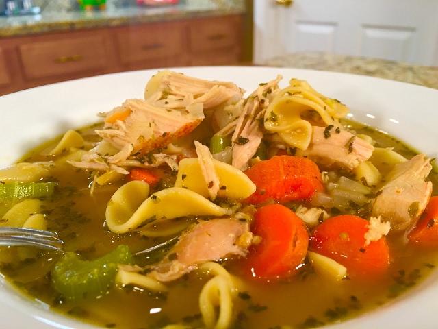 Lazy Man's Chicken Noodle Soup