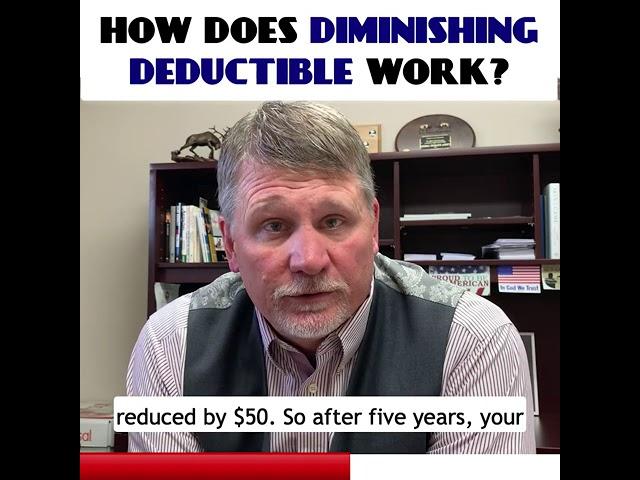 What is vanishing deductible?