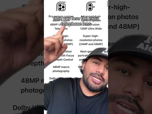 pro vs regular iphone
