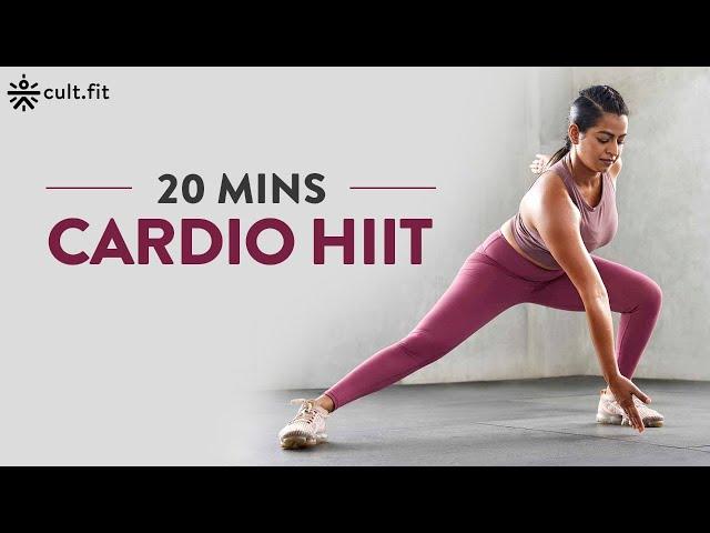 20 Mins Cardio HIIT Workout | HIIT Exercises | Workout for Beginners | @cult.official