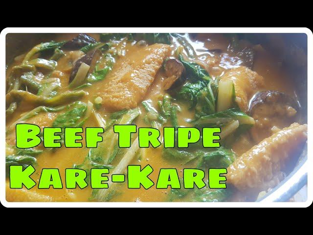 Beef Tripe Kare-Kare | Cristina Santiago