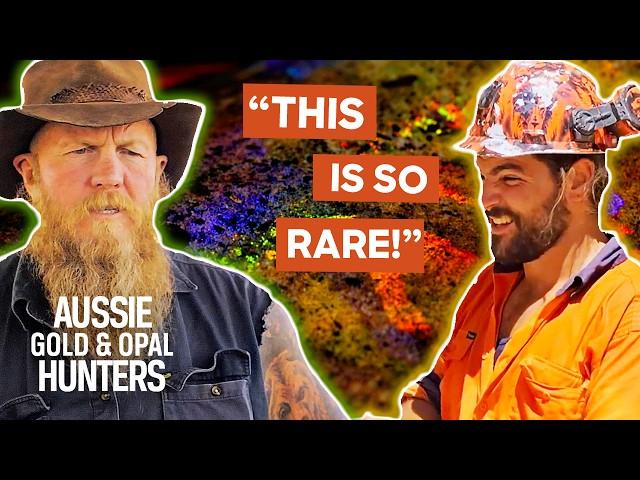 Rod & JC's Rarest Opals, Massive Payouts & More On Outback Opal Hunters Red Dirt Road!