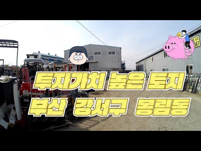 (매물번호140)투자가치 높은 토지, 부산 강서구 봉림동  502평, 평당 600만원