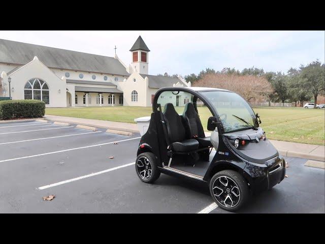 I Bought A Street Legal Golf Cart - GEM E2 Electric Vehicle Test Drive & Review / Mini Marge is HERE