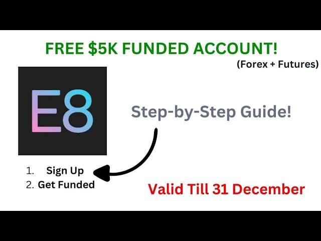 FREE $5K Funded Account with E8 Markets for everyone