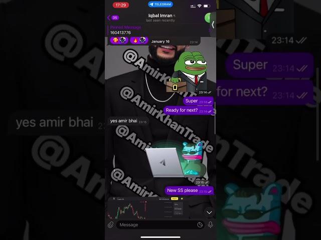LIVE TRADING SESSIOIN WITH AMIR AND VIP STUDENT