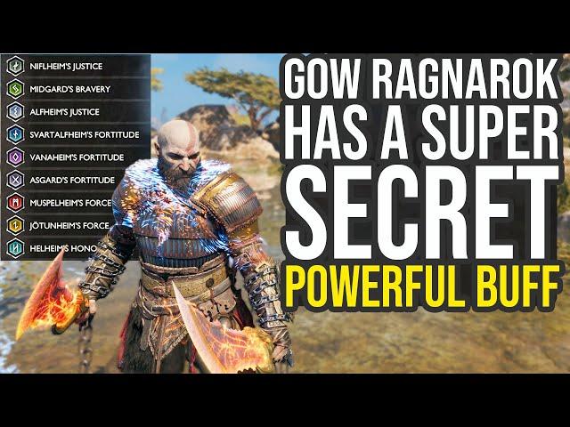 God of War Ragnarok Secrets - Special Combination Unlocks Hidden Buff (GOW Ragnarok Secrets)