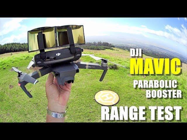 DJI MAVIC PRO Review - Part 4 - [6.4 Mile In-Depth Parabolic Range Booster Test ]