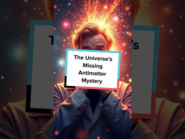 The Universe’s Missing Antimatter Mystery