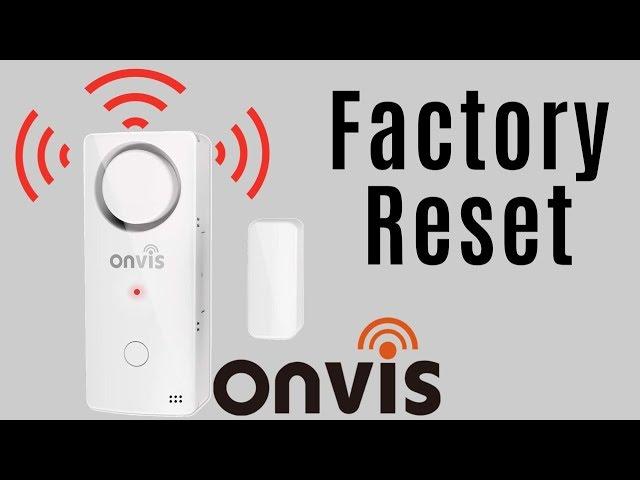 How to Reset the Onvis CS1 Security System Contact Sensor