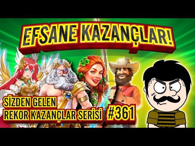 SLOT OYUNLARI HAYRİ SİZDEN GELENLER SERİSİ #361 REKOR KAZANÇLAR  #slotoyunları #slot