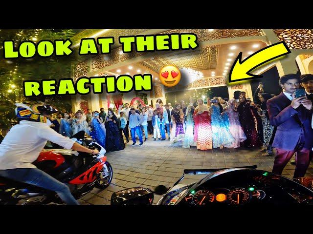 Finally Shaddi Hogaya ‍️‍‍ | Epic Superbike Wedding Reactions  #weddingday #superbike