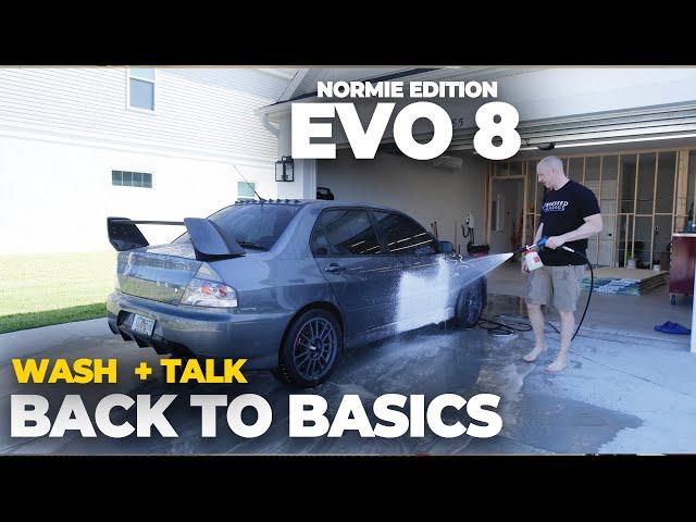 Washing the Evo 8 Normie Style: First Wash & Talk In Middleton