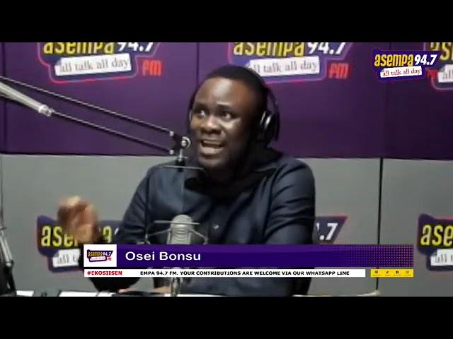 The EC is now a political institution we don’t trust them – Eric Adjei | Ekosiisen (18-09-24)