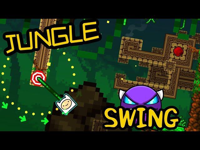 Jungle Swing - Easy Demon Platformer by Halapeenyo (me) [ALL COINS]