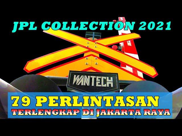 Railroad Crossing Indonesia, Koleksi Semua 79 Perlintasan Kereta Api Di Jabotabek 2021