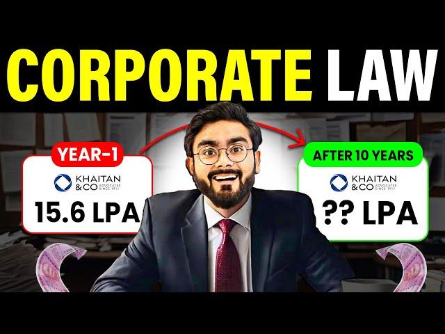 Corporate LAWYER Job Reality after NLU & Exact SALARY offered by TOP 6 law firms