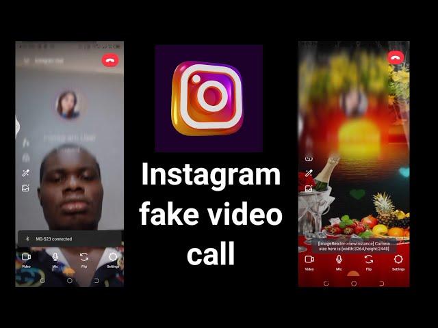 How to do fake video call on Instagram on Android phone.